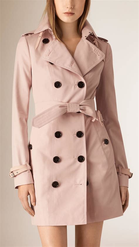 burberry coupe classique trench pink